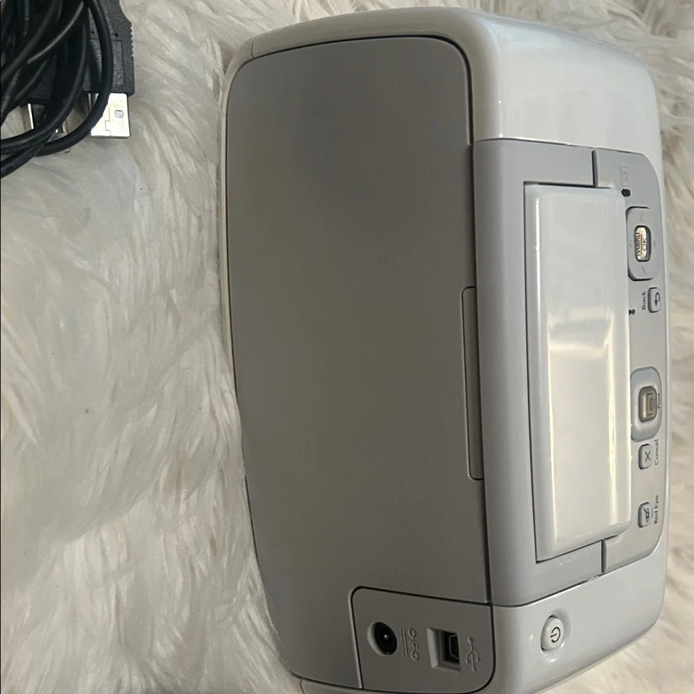 HP Gray Photo Printer with Accessories